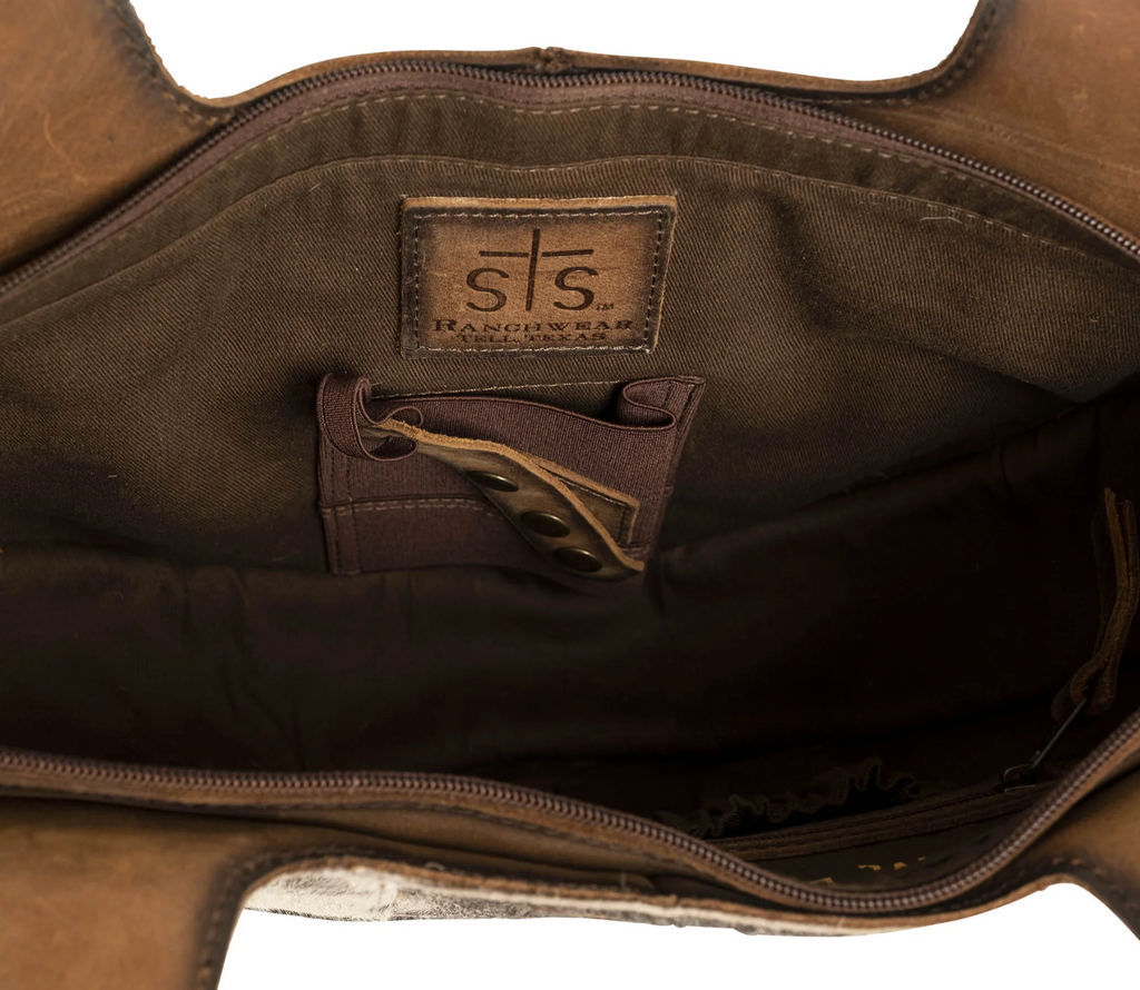 STS Cowhide Dolly Purse