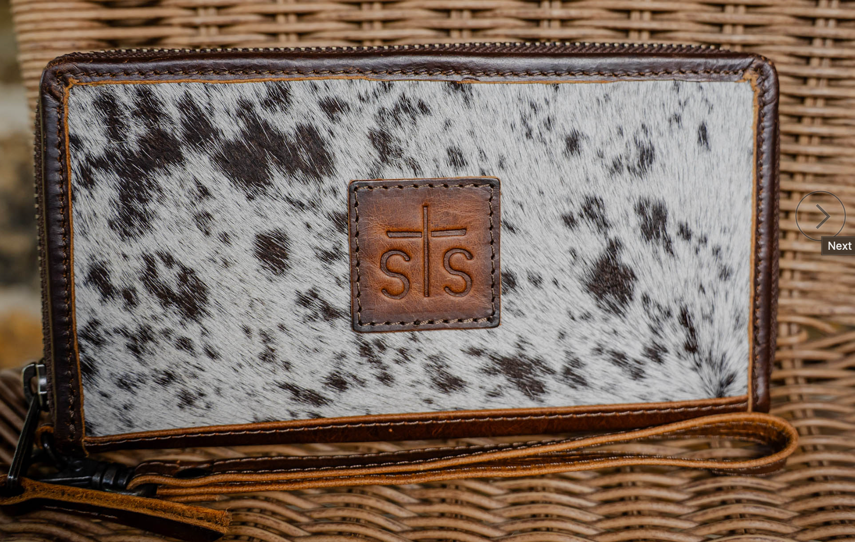STS Vaquero Concho Bi-Fold Cowhide