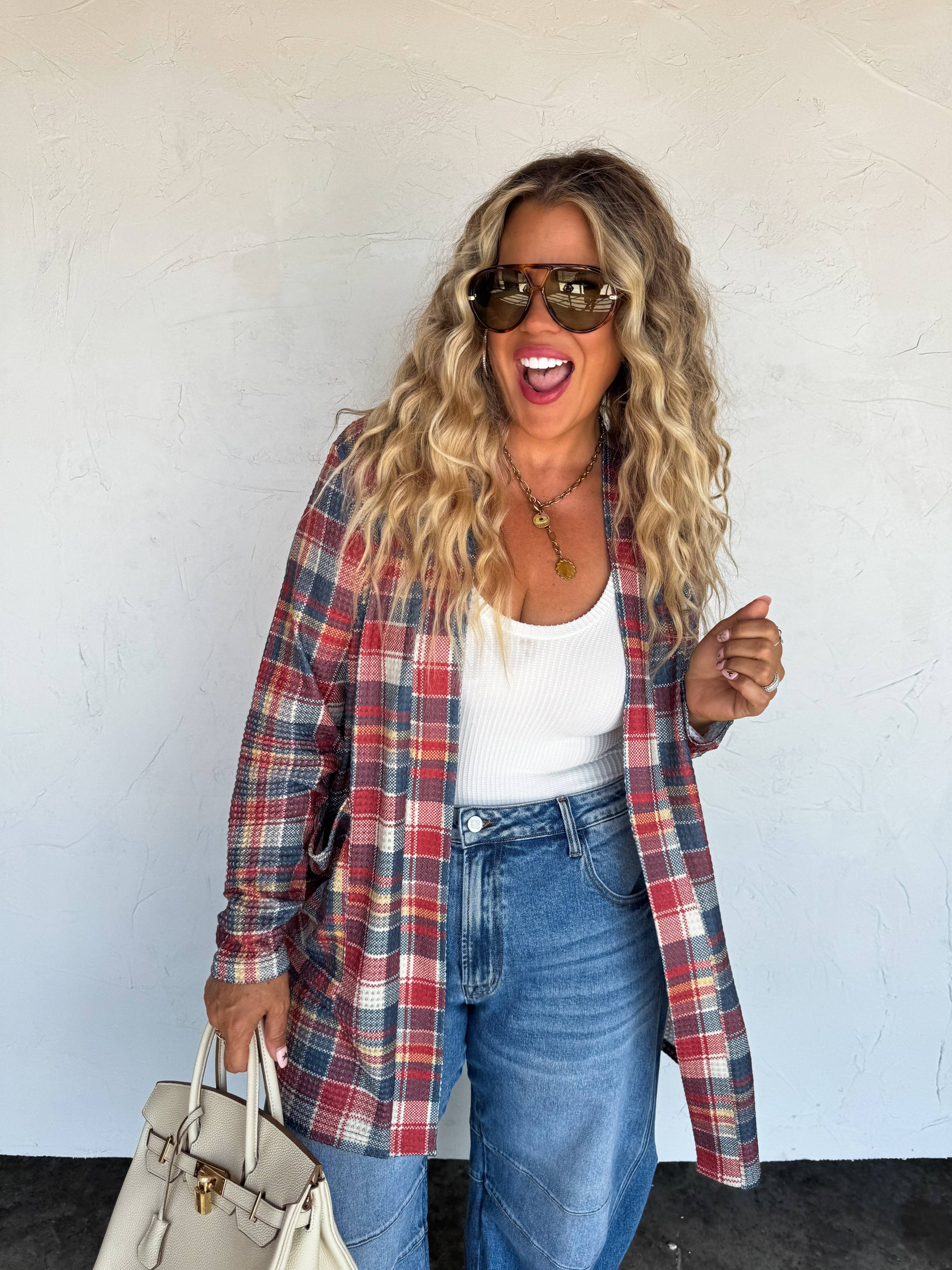 Plaid Lola Cardigans