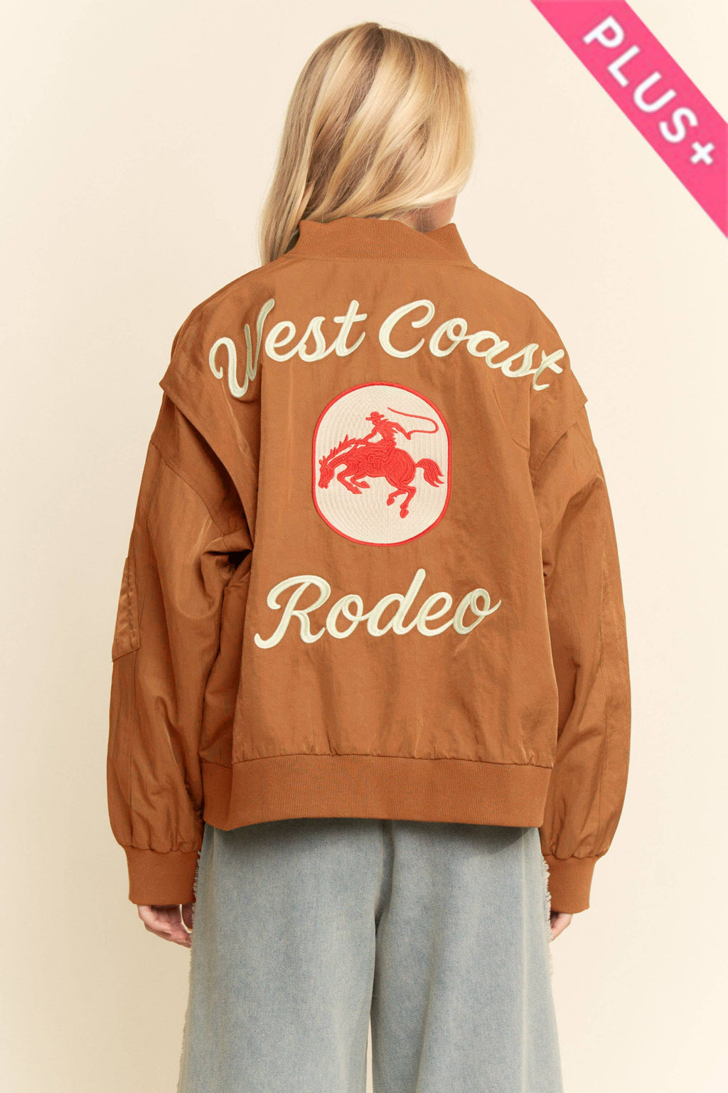 *PLUS WEST COAST RODEO EMBROIDERED BOMBER JACKET MAY 4-6