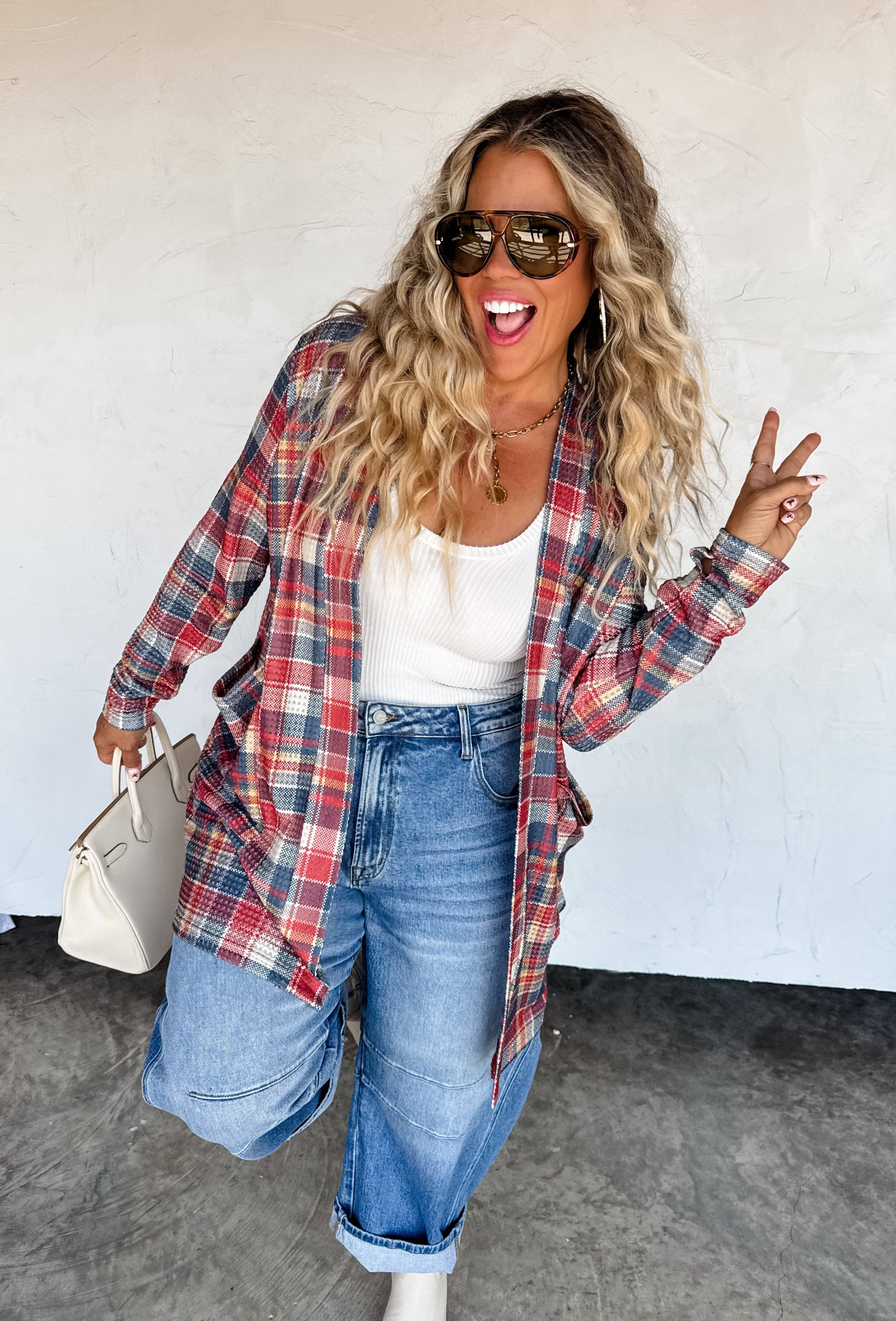 Plaid Lola Cardigans