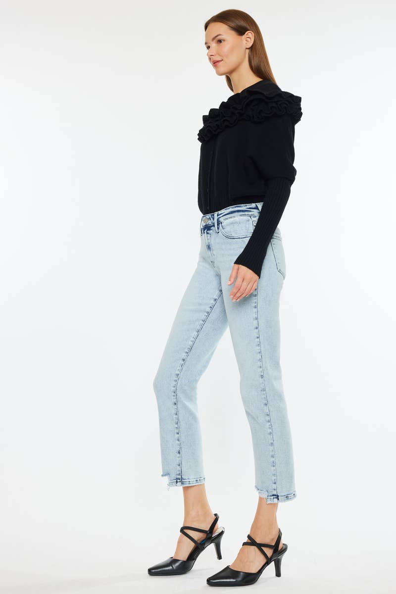 Kan Can Straight Cropped Jeans KC20063M